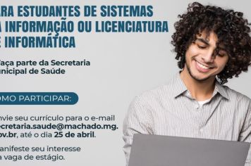  Oportunidade de Estágio