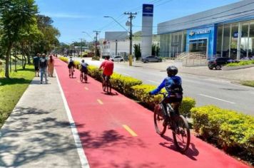 Ciclovia revitalizada vai da Fepasa ao Terminal Rodoviário.