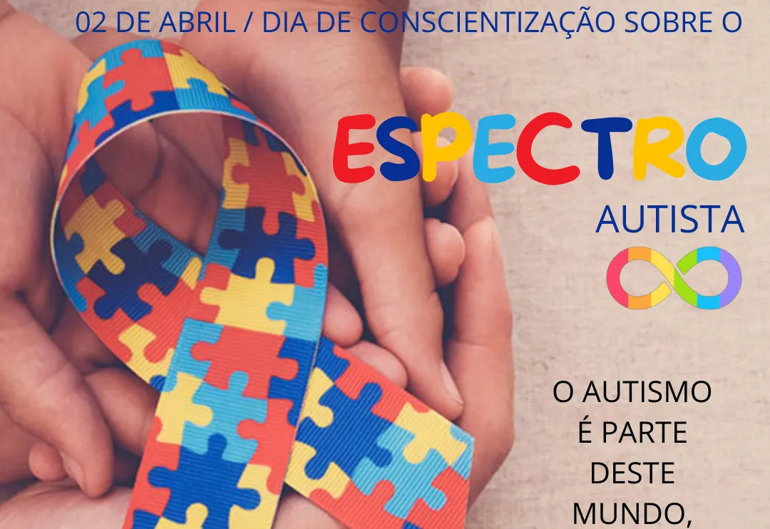 Mês de conscientização Autismo.